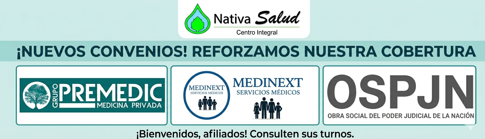¡Nuevos convenios! Premedic - Medinext y OSPJN